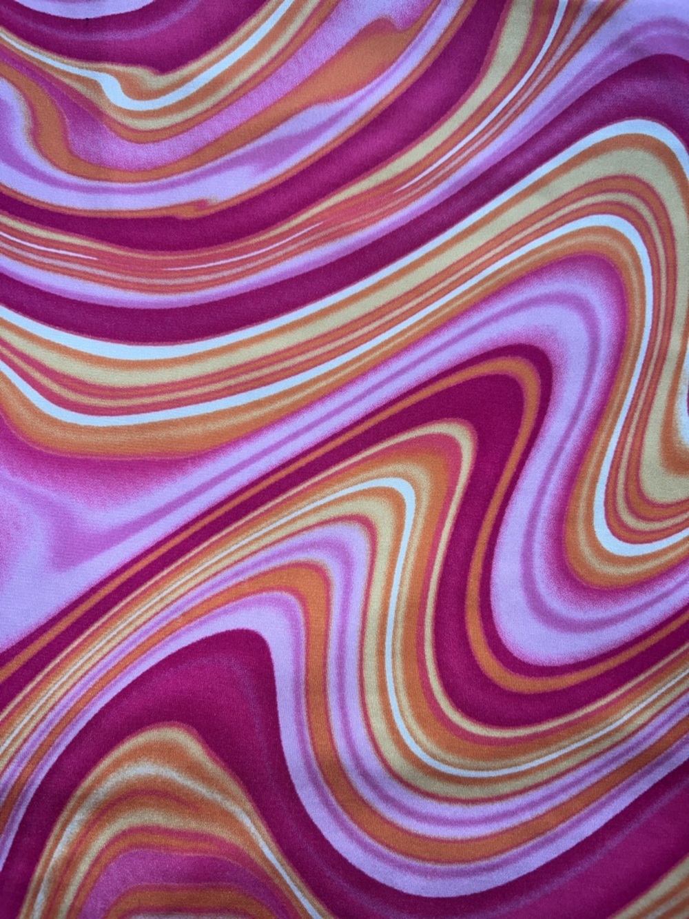 Windsor Pink and Yellow Swirl Mini Dress - Picture 5 of 5